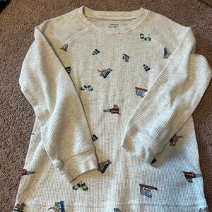 2 for $5!/ Carter's Long Sleeve Thermal Tee with Animal Print